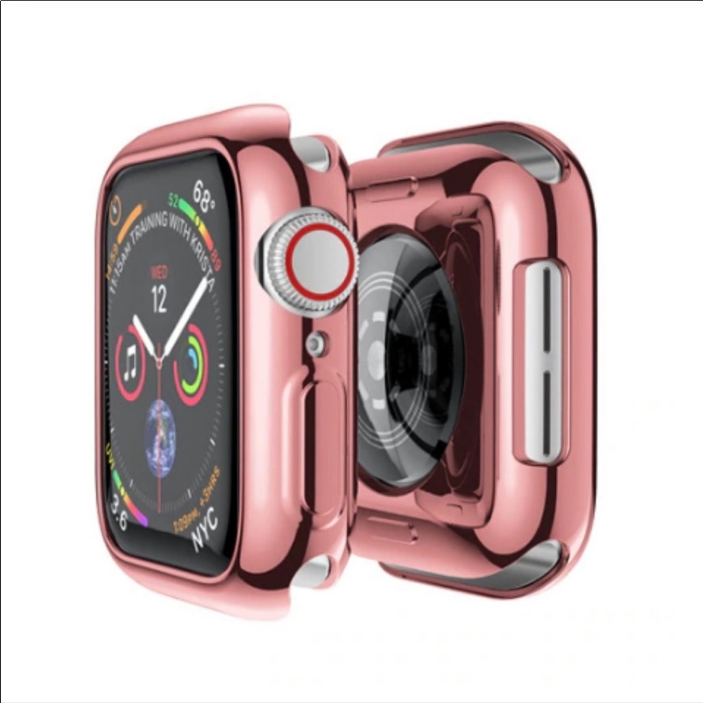 Screen Cover for Apple Watch Rose Gold